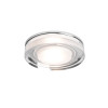 Astro Vancouver round ceiling lamp for reflector lamp, polished chrome