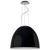 Artemide Nur Gloss LED Suspension, schwarz glänzend, Artemide App