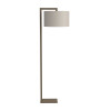 Astro Ravello Floor Drum 420 floor lamp, putty fabric shade / bronze structure