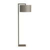 Astro Ravello Floor Drum 420 floor lamp, oyster fabric shade / bronze structure