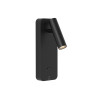 Astro Enna Surface USB Wandleuchte, Schwarz matt
