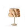 LZF Lamps Lola Table, natural beech / matte ivory