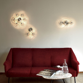 Oluce Fiore Wall/Ceiling Light application example