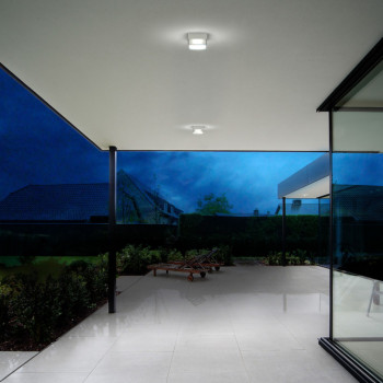 Wever & Ducré Blas Outdoor Ceiling / Wall 2.0 Fassadenleuchte Anwendungsbeispiel
